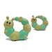 natural latex caterpillar teether